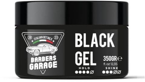 Barbers Garage – Gel Colorante Uomo Capelli Bianchi e Grigi – Copertura Naturale – Tenuta Forte – Con Carbone Vegetale – Effetto Lucido – Made in Italy