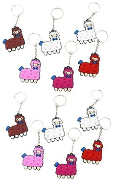 OATIPHO Schlüsselanhänger 20 Stück PVC Anhänger für Mädchen Kinder