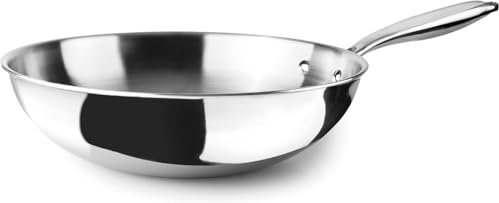 TeCuisine Wok 28cm - Inox 18/10 Multiply