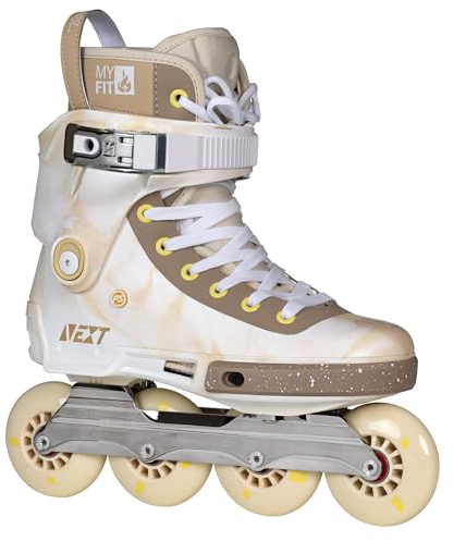 Powerslide Next Mery Muñoz Pro 81 Inline Skates – Urban Freeskate 81mm Rollen – Trinity 3-Punkt-Montage – Elite Frame – ABEC 9 – Damen Skates – Freeride & Street