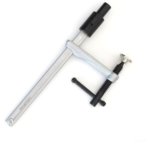 Metallische Schnellspannklemme Für Werkbank Spannelement Tischklemme Schraubstock Mit 16Mm/28mm Bohrung Holzbearbeitung Werkzeug Tischplattenklemme Schraubzwinge, Holzbearbeitungsklemme(28mm)