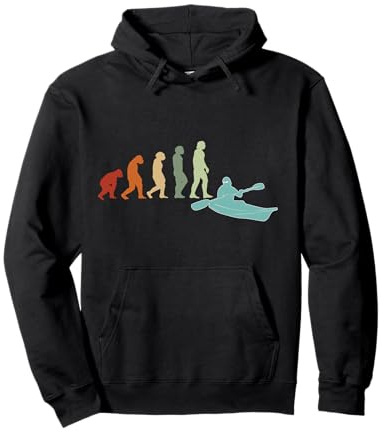 KAJAK KANU Rafting PADDEL Boot Wassersport Evolution Kayak Pullover Hoodie