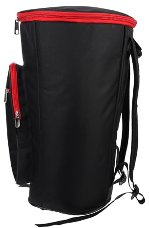 MAGICLULU Gepolsterter Djembe Rucksack aus Oxford Gewebe 12 Zoll Trommeltasche mit Schultergurten für Afrikanische Handtrommeln
