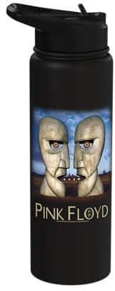 Official Pink Floyd Metal Heads Front and Back Stainless Steel Insulated Water Bottle