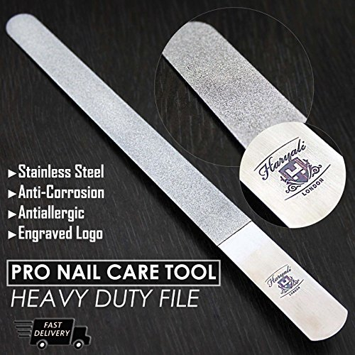 Quality Diamond Deb Nail File & Footdresser Double Sided Diamond Coating - Podiatry Foot Care Instrument - 20cm