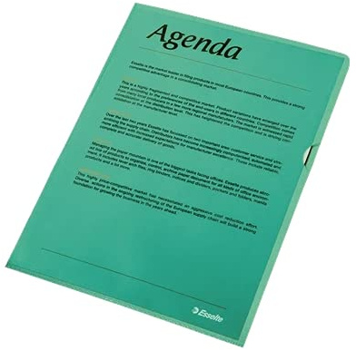 Esselte Folders Green 54838 Pk. 100