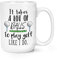 It Takes A Lot of Balls to Play Golf Like I Do 15oz Large Mug Cup