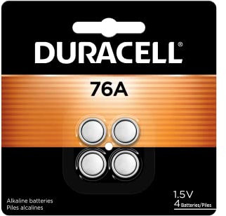 Duracell - 76A 1.5V, 4, 76A