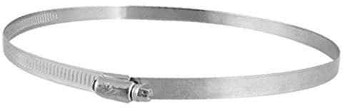 New Lon0167 2 Pcs Featured Stainless Steel Band Reliable Efficacy 155-180mm Adjustable Worm Gear Hose Clamp 6.1 - 7(id:b05 FA 75 282)