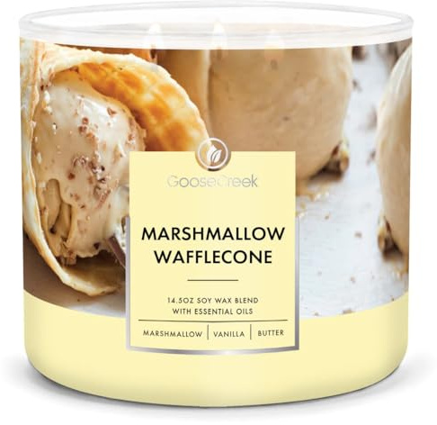 Goose Creek Candle® Marshmallow Waffle Cone 3-Docht-Kerze 411g