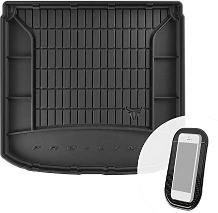Alfombrilla de goma para maletero con función organizadora apta para Seat Altea 2004 – 2015