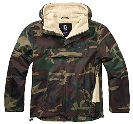 Brandit Sherpa Windbreaker, Farbe: woodland, Größe: S