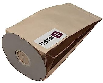 Distri+ - Sacchetto per aspirapolvere compatibile ALFATEC- ASPIRA AP5000, C600 - CHROMEX- CURTISS BE600, C600 - VETRELLA... - Sacchetto da 10 sacchetti di carta