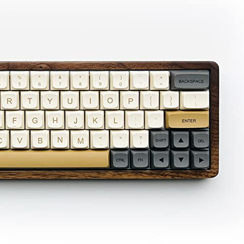 XDK Retro Custom Keycaps 125 Keys for Mechanical Keyboard, XDA Profile Keycaps PBT Dye-Sub Twilight Key Cap Set