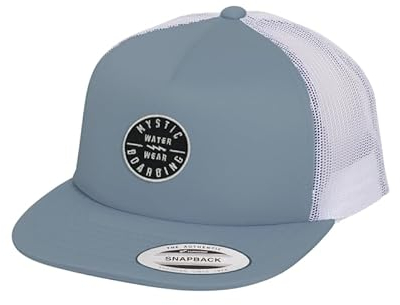 Mystic Boarding Flat Cap - Grey Blue