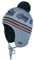 maximo Mini Boy-Mütze, ausgenäht Baufahrzeuge, Pompon Made in Germany 53 mittelgraumeliert/carbonmel.