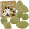 PRETTY KITTY Palla di erba gatta giocattolo: 8X Premium Erba gatta essiccata Naturale per Gatti - Accessori giocattoli per gatti