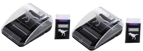 DIKACA 2 Sets Mini-radiergummi Für Den Schreibtisch Roller-radiergummi Rollen Für Krümelsammler Tragbare Radiergummi-reiniger Für Den Haushalt