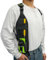 KUNN Universal Right Side Radio Shoulder Harness Holster with Reflective Pocket,Two Way Radio Holder for Motorola,Baofeng, Walkie Talkie Holder for SAR,Police