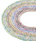 BB Beadthoven Lot de 10 brins de perles en verre galvanisé de couleur AB de 4 mm de diamètre pour la fabrication de bijoux