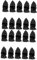 Mikinona 20 Stk Reifendichtmittel Reifen Spikes Autoreifenbolzen Spikes für Fahrradreifen Reparatur von Autoreifen motorradreifen roller reifen Winterradschuhe Reifen Schraubbolzen Black