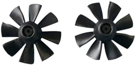 hGiesXgyN 1 Pair 8-Blade Diameter 40mm Ducted Fan Std Reverse (Integral Type) Use For RC Plane No Include D/F