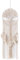 Attrape-rêves bohème à suspendre - Décoration murale - Arbre de vie - Attrape-rêves avec pompon - Coton macramé - Décoration murale pour chambre à coucher, salon, fête de mariage - Décoration