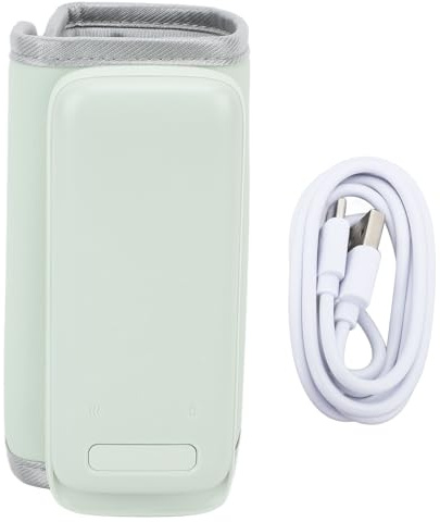 Flaschenwärmer, tragbarer Flaschenwärmer, 8000 mAh, USB-Milchwärmespeicher, kabelloser tragbarer Reise-Babyflaschenwärmer, schneller Babyflaschenwärmer mit automatischer