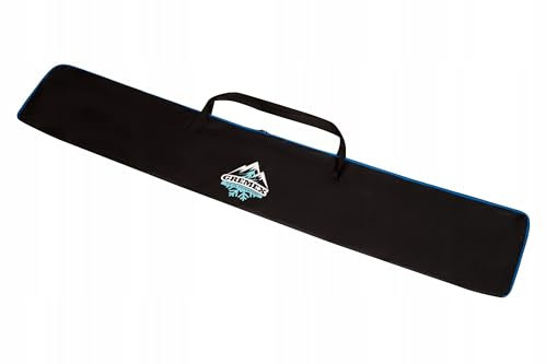 Gremex Skitasche - Wasserdichter Skisack für 1 Paar Ski 160 cm - Robuster Leichter Ergonomischer Alpinski Tasche - Kompaktes Ski Zubehör