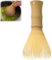 Fouet à matcha, mélangeur à matcha en résine PP, accessoire traditionnel fabriqué à la main pour la préparation du thé (jaune)