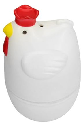 Microwave Egg Cooker - Chicken Shaped 1 Egg Poacher, Hard Boiled Egg Cooker Microwave | Cute Single Egg Microwave Egg Boiler, Creative Kitchen Gadgets Breakfast Cooking Accessories for Cooking Lovers
