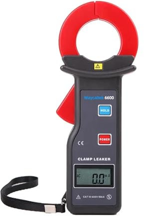 TIEOAXFT Medidor Profesional de Corriente de Fuga de CA WK6600 con Pinza de Fuga