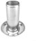 Soporte vertical de acero inoxidable para asador de cerveza y pollo que garantiza una cocción completa cada vez