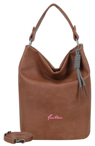 Fritzi aus Preussen Schultertasche Lou Hobo Brown braun