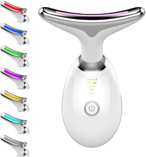 Ergonomist Face Massager LED Facial Sculptor, Electric Guasha Tool | Face Lifting Device, Neck Massager, Double Chin Reducer, Lymphatic Brush, Anti-Aging Massage Machine, LED Light Therapy Mask
