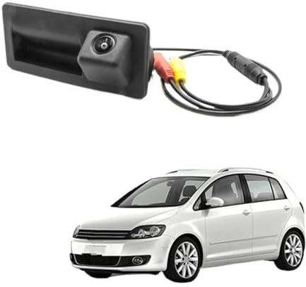 Rückfahrkamera Für VW Für Golf Für Plus 2008~2014 Nach Facelife Auto Stamm Griff Rückwärts Parkplatz Monitor CCD HD AHD Fisheye Rückansicht Kamera(B150 CVBS 680x480)