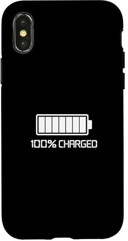100 Percent Charged Battery Power Case for iPhone X/XS