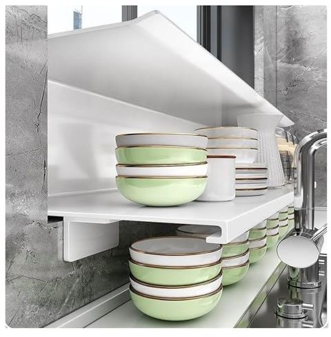 Suspended Plant Pot Rack Scratch Proof Wear Resistant Window Sill Extender Shelf Suitable for Kitchen Bathroom Laundry Room WXQTM(60x20cm(23.6x7.9in))