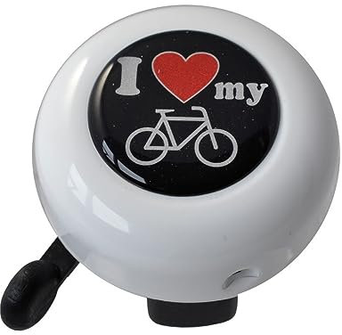 Reich Glocken I Love My Bike weiß 1 Size