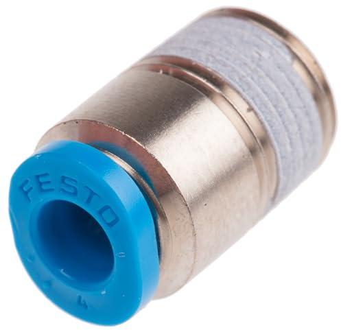Push-in Fitting, Male R1/8, 4mm, Hex, Packung a 10 Stück