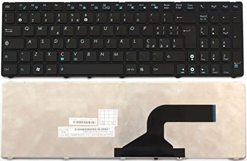INFOELETTRONICA LO STORE DELLA CONVENIENZA E QUALITA' Tastiera Italiana Compatibile con ASUS ITA 04GNV32KIT013 Nero K73SV-TY089V