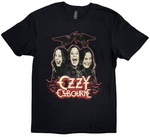 Ozzy Osbourne Crows and Bars T Shirt