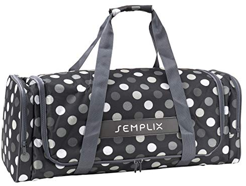 SEMPLIX Plottertasche, die optimale Aufbewahrungs- und Transport-Tasche für haushaltsübliche Plottergeräte und Zubehör (anthrazit/grau)