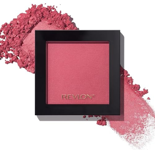 Revlon Puder-Rosette, Revlon Powder Blush – Seidenzartes Puder-Rouge mit Leichter Textur und sanftem, Aufbaubarem Farbfinish, Very Berry 033