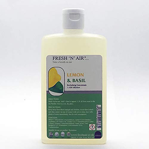 Fresh N Air - Air Purifier Fragrance Essence (100ml) (Lemon & Basil)