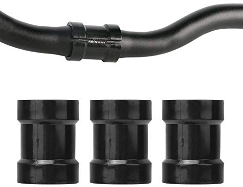 Reductor de v¨¢stago de Manillar de 3 Piezas, Adaptador de Manguito de Cubierta de Bicicleta de Carretera de 31.8 mm a 25.4 mm