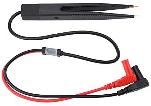 SMD SMT-Chip-Testclip-Messgerät, Multimeter-Widerstandskondensatortester, Blei-Sonden-Multimeter-Pinzetten-Kapazitäts-Teststift für Multimeter