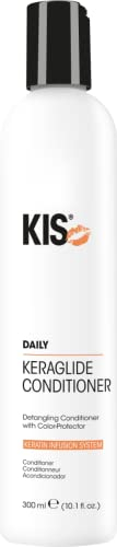 KIS KeraGlide Conditioner - Tierfreundlich & Nachhaltig - Keratin Infusion System - entwirrend für behandeltes Haar, 300 ml