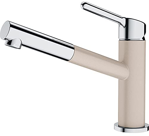 Franke 115.0623.059, Küchenarmatur Orbit pull-out, Chrome/Walnut