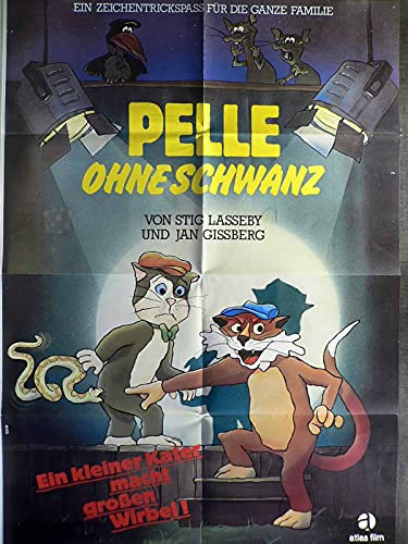 Pelle ohne Schwanz - Stig Lasseby - Filmposter A1 84x60cm gefaltet